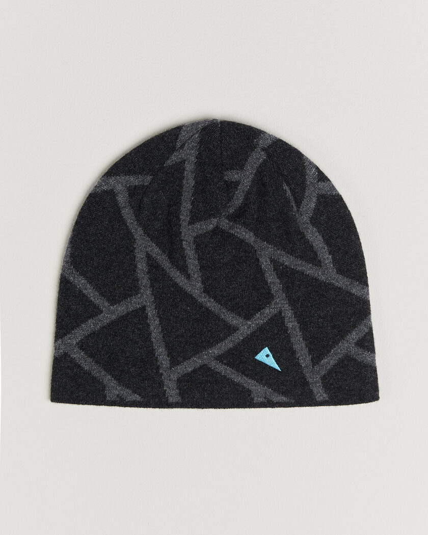 Klättermusen Finn Beanie Raven – Noir