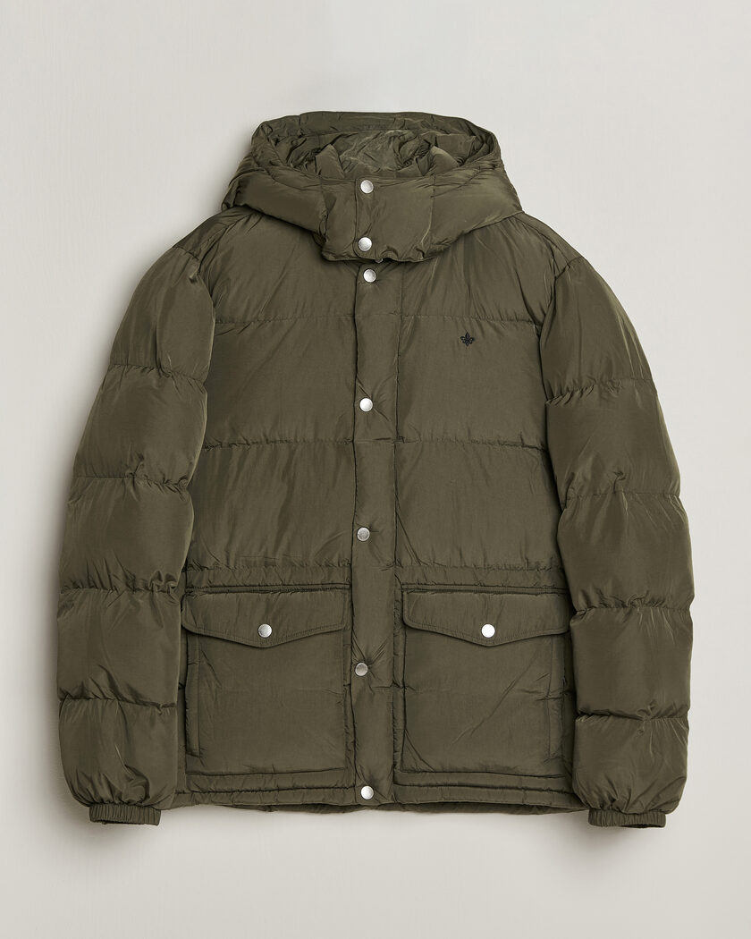 Morris Lennox Puffer Jacket Olive – Vert