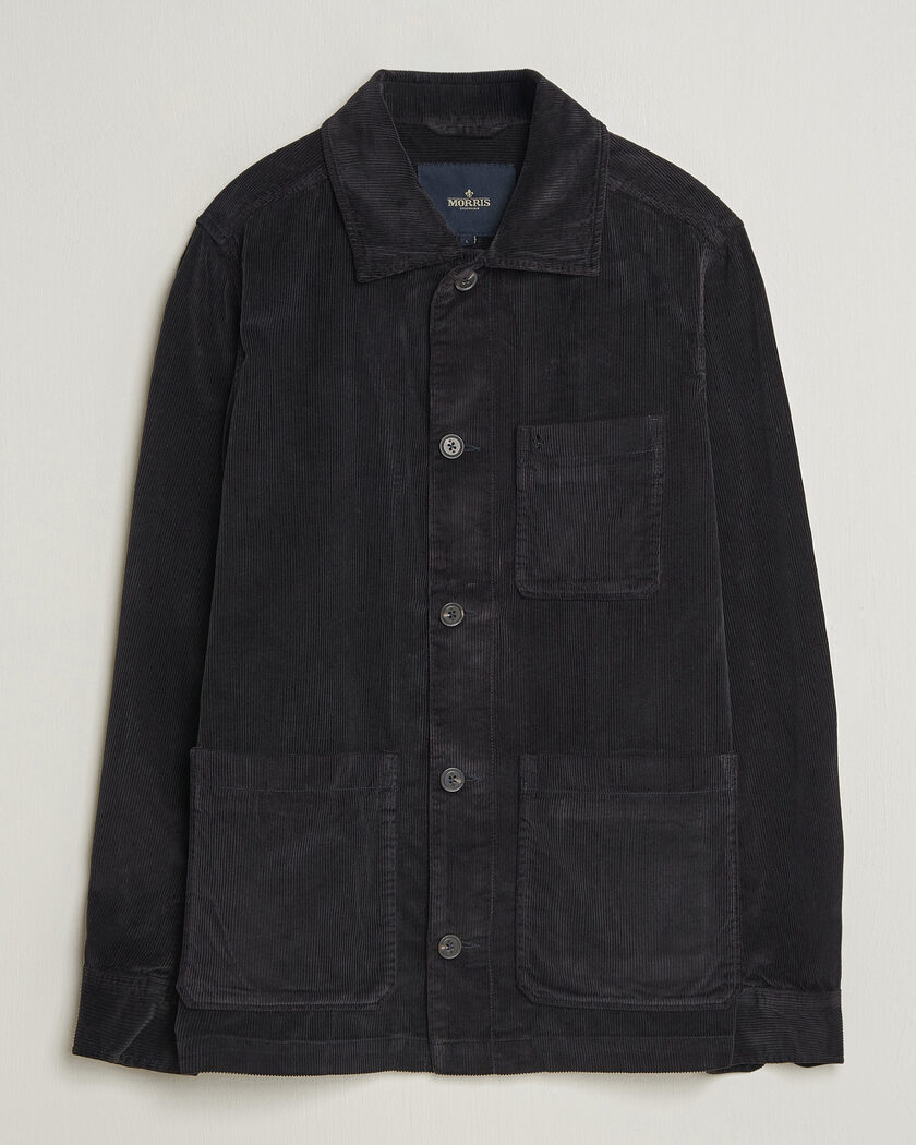 Morris Fenix Cord Shirt Jacket Blue – Bleu