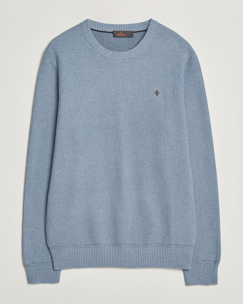 Morris Colin O-Neck Light Blue – Bleu