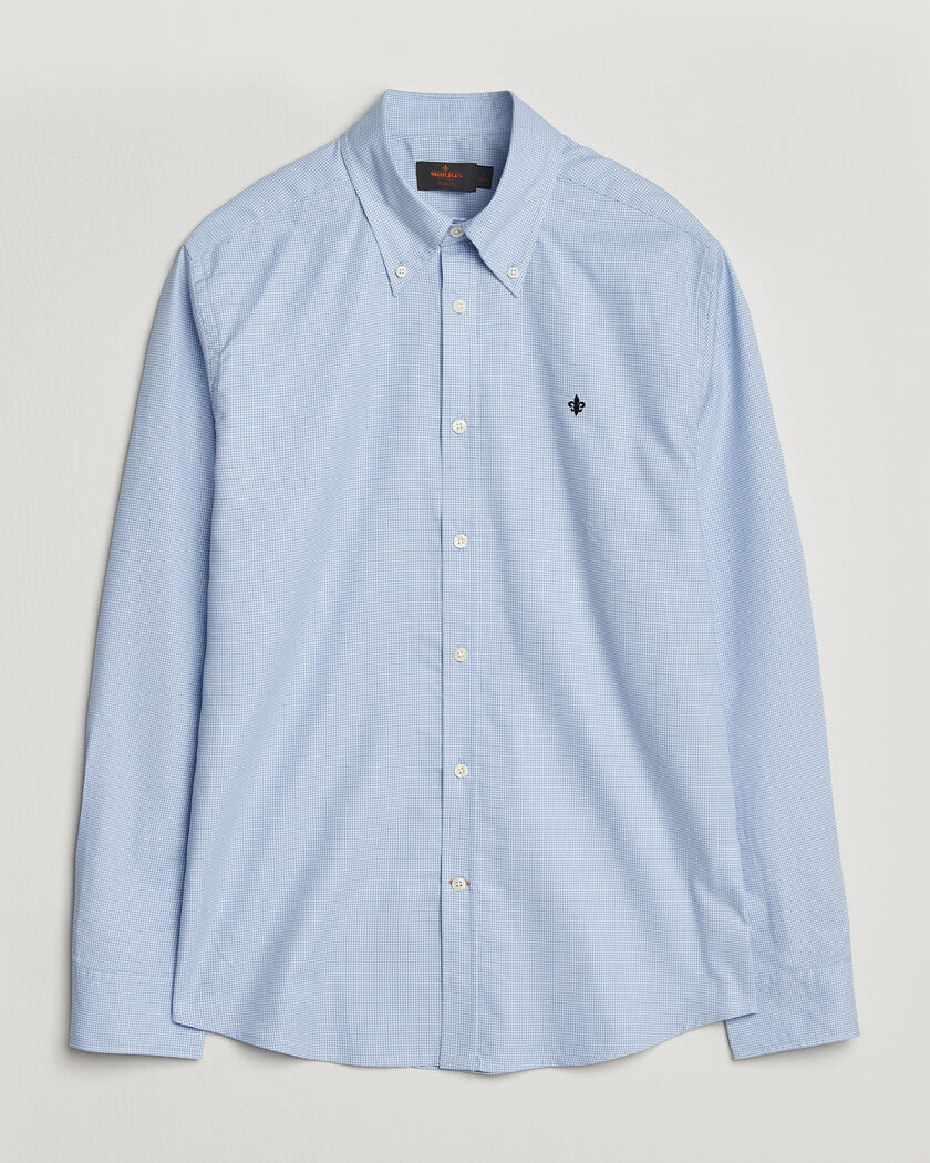 Morris Fine Oxford Shirt Light Blue – Bleu