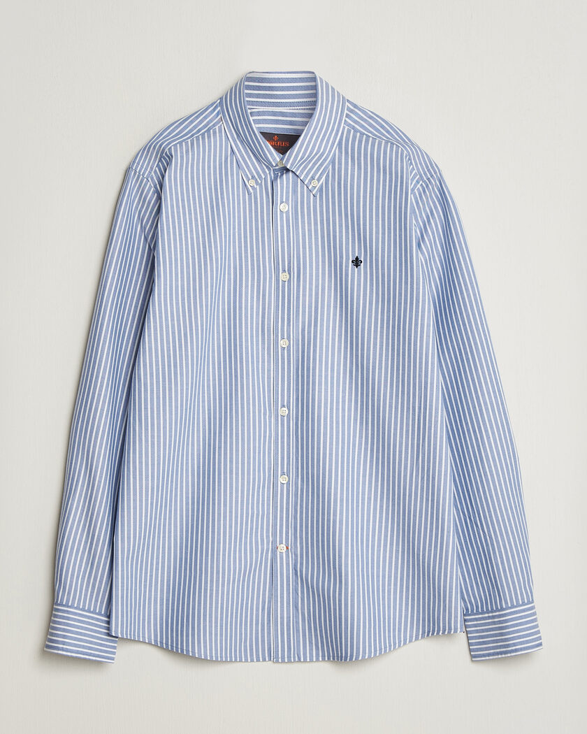 Morris Fine Oxford Shirt Blue – Bleu
