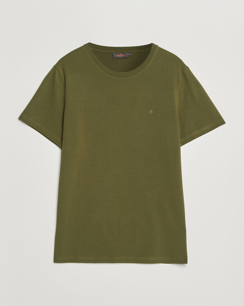 Morris James Crew Neck T-Shirt Olive – Vert