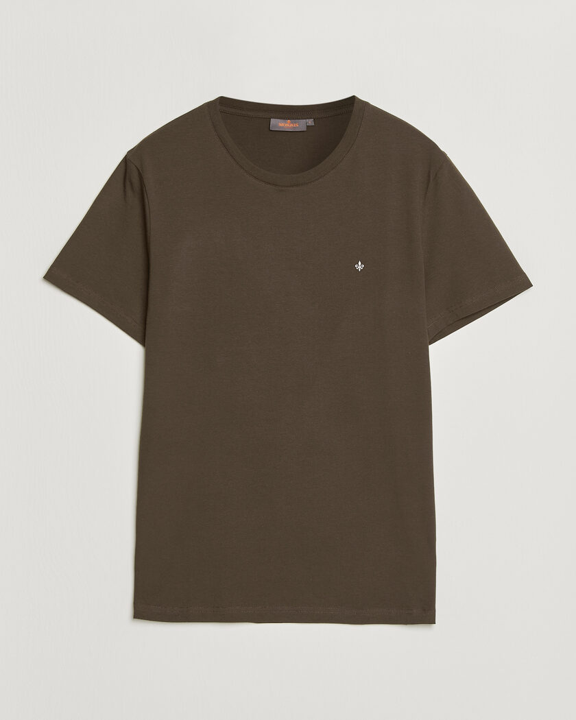 Morris James Crew Neck T-Shirt Brown – Marron
