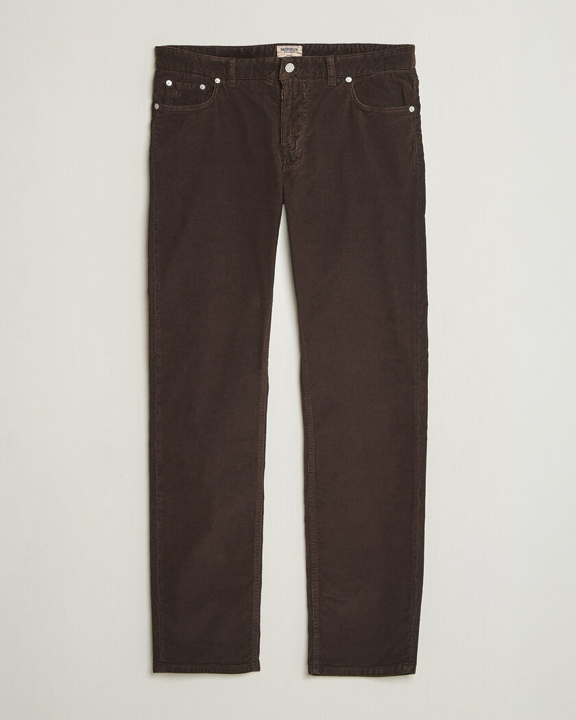 Morris James Cord 5-Pocket Pants Brown – Marron