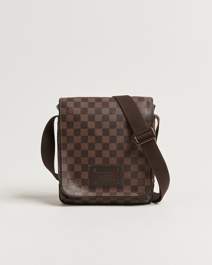 Louis Vuitton Pre-Owned Crossbody Shoulder Bag Damier Ebene – Marron