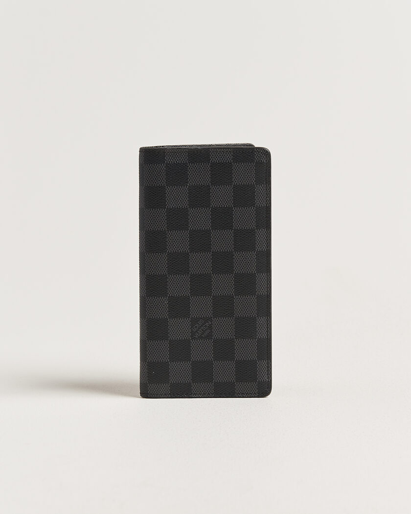 Louis Vuitton Pre-Owned Brazza Wallet Damier Graphite – Gris