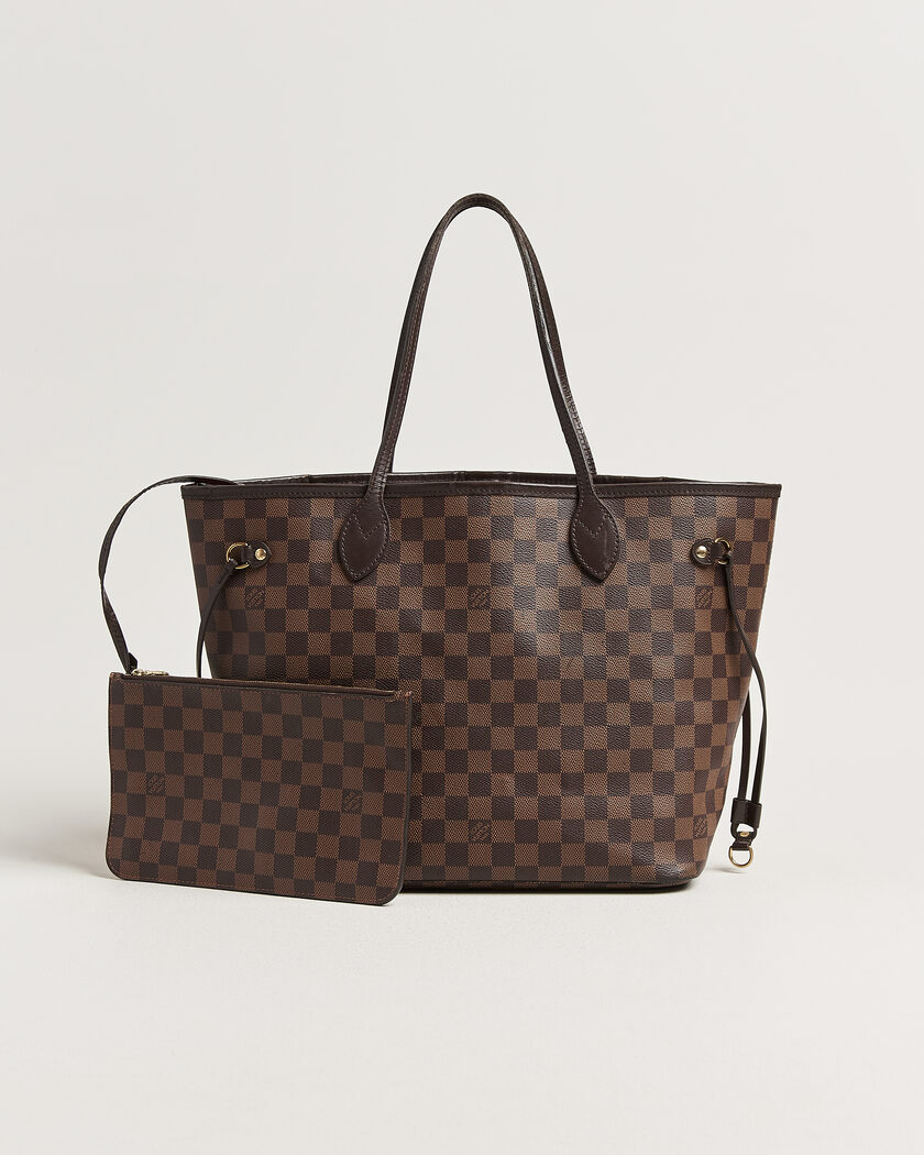 Louis Vuitton Pre-Owned Neverfull MM Damier Ebene – Marron