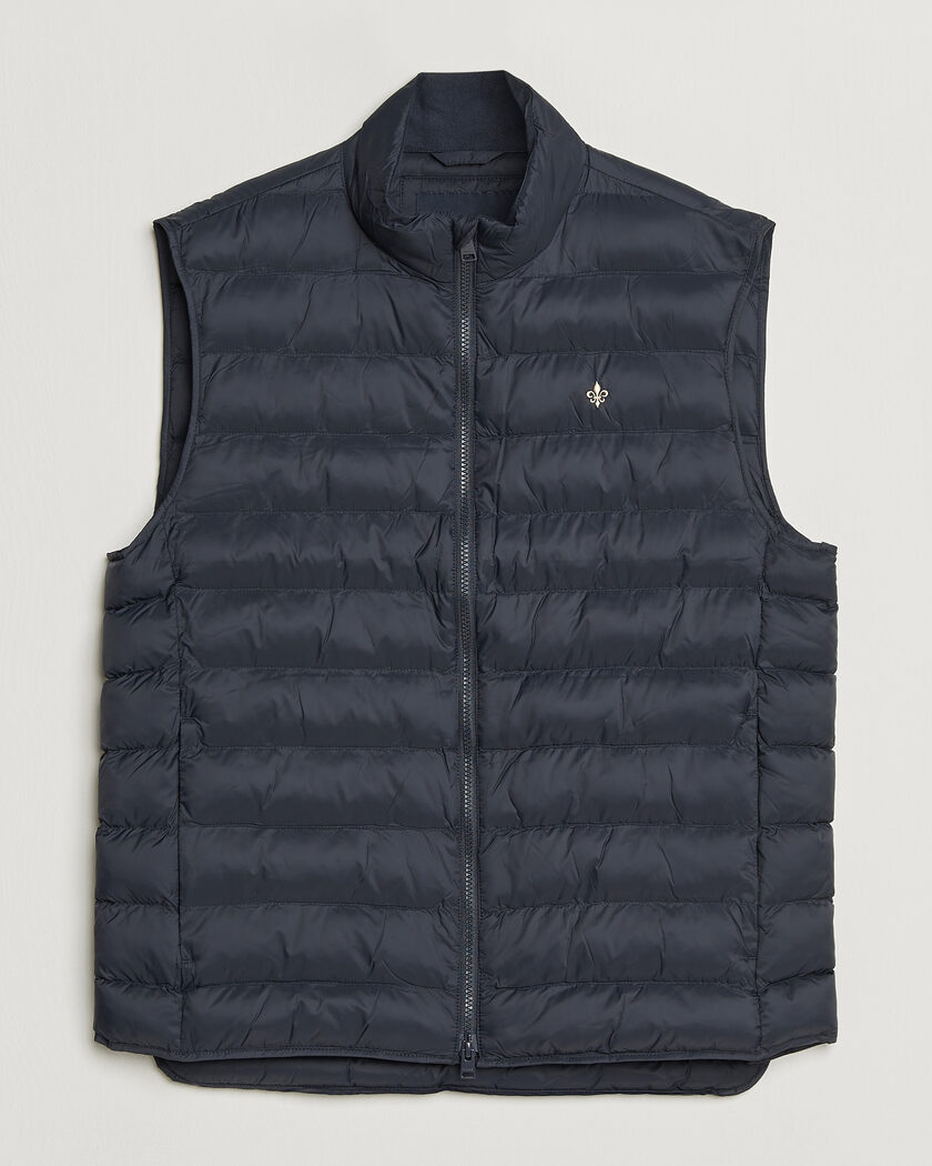 Morris Norfolk Liner Vest Blue – Bleu