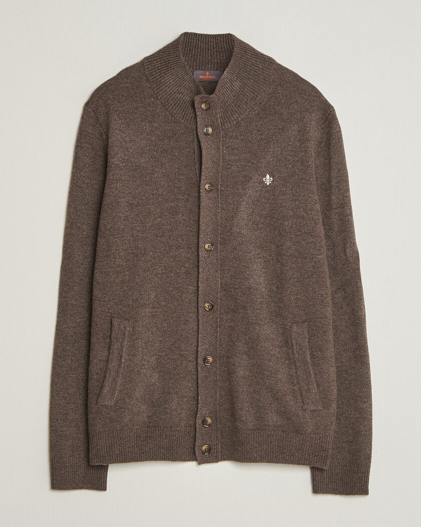 Morris Hertford Button Cardigan Brown – Marron