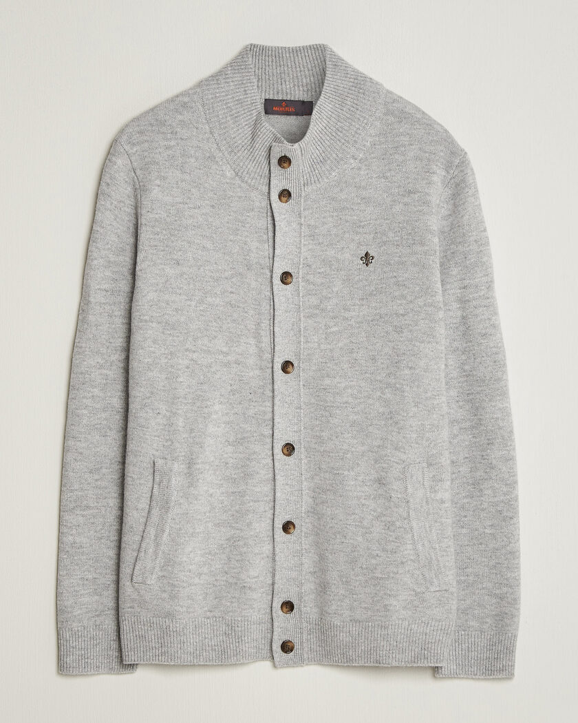 Morris Hertford Button Cardigan Grey – Gris