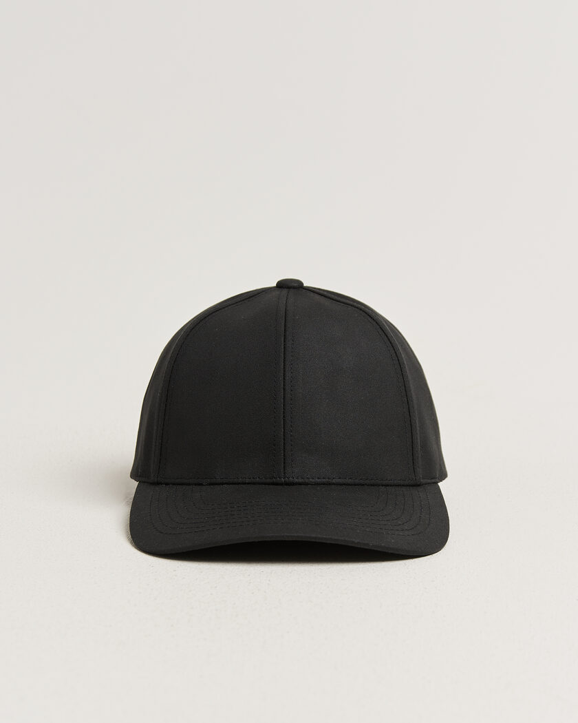 Varsity Headwear Oilskin Baseball Cap Black – Noir