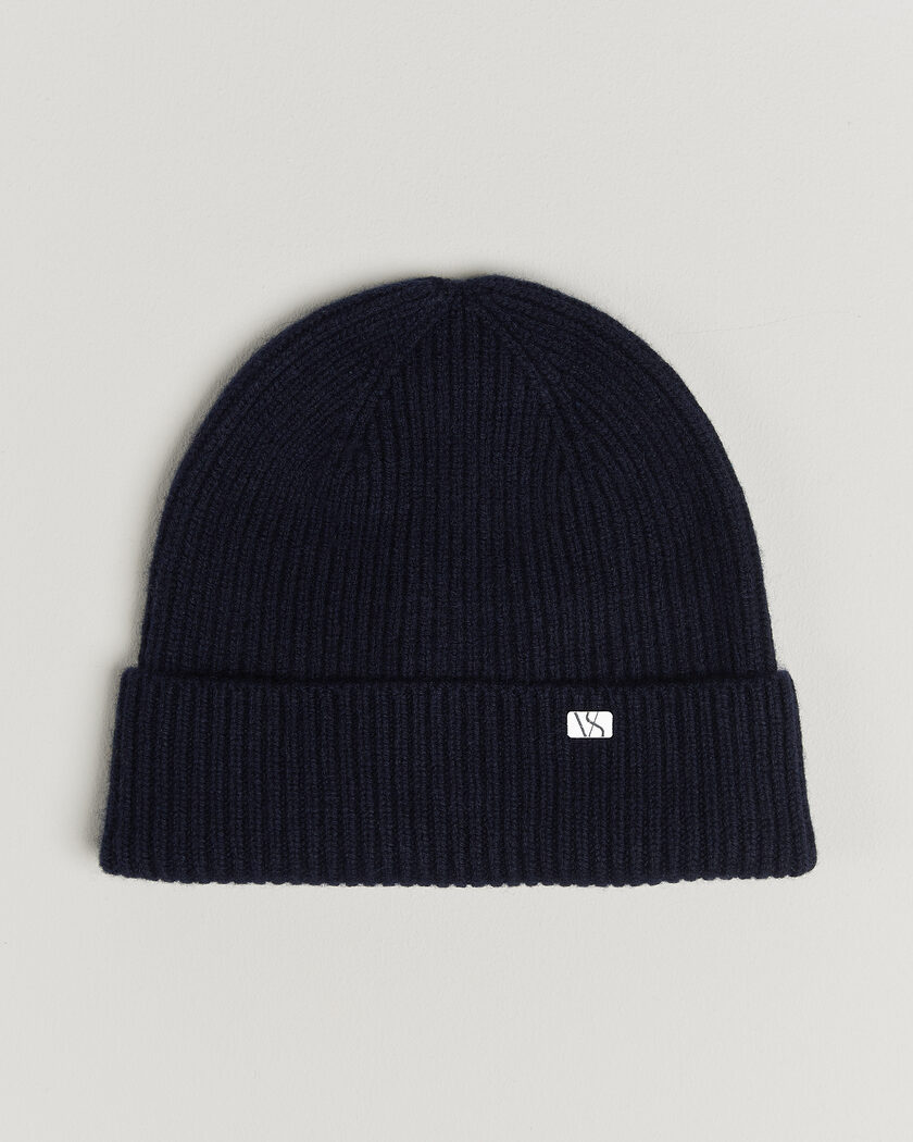 Varsity Headwear Wool/Cashmere Beanie Dusk Navy – Bleu