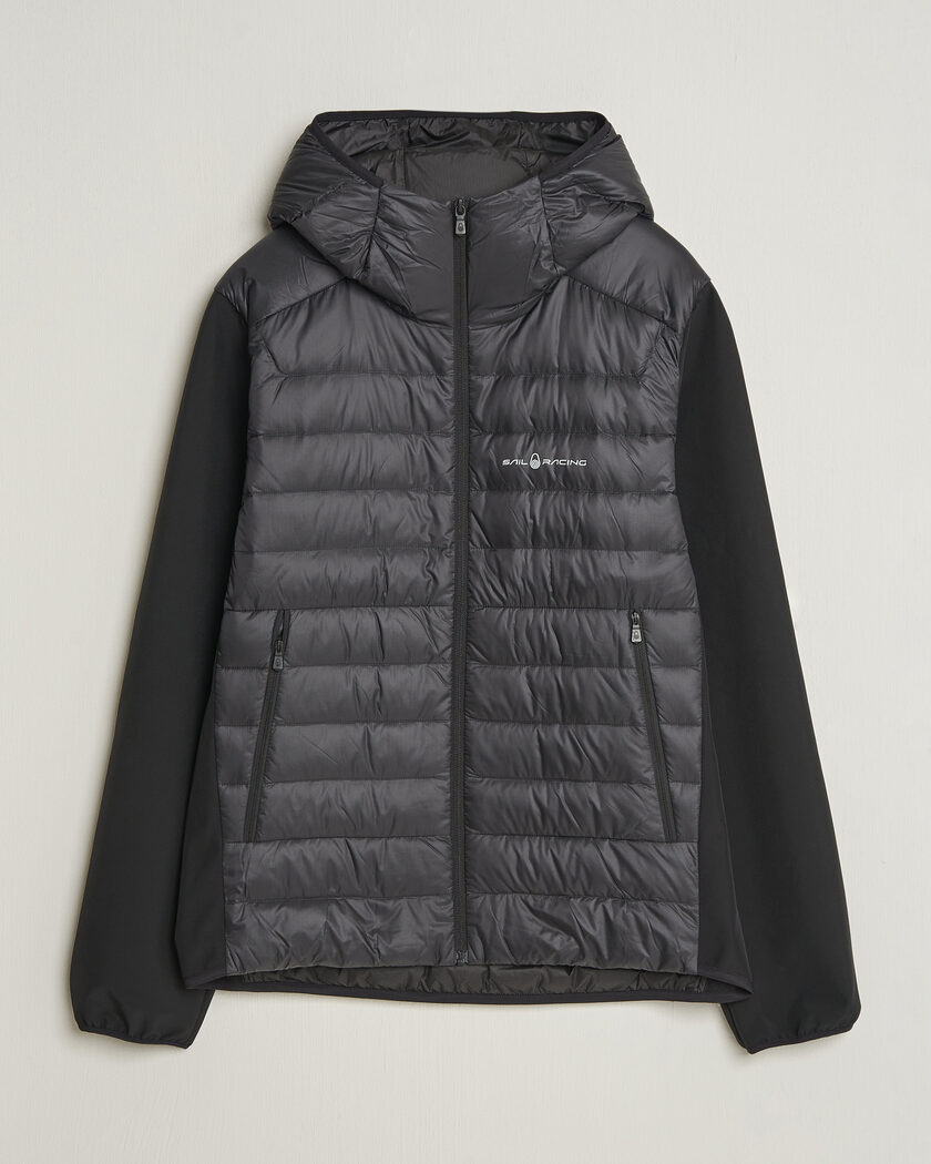  Sail Racing Spray Down Hooded Hybrid Jacket Carbon – Noir