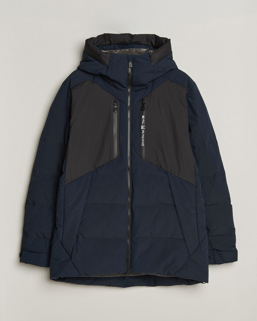 Sail Racing Patrol Down Hooded Jacket Dark Navy – Bleu