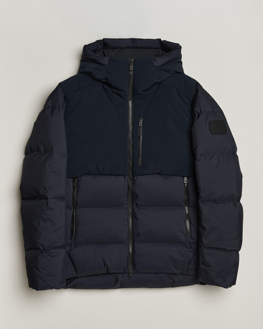 Sail Racing Polar Down Hooded Jacket Dark Navy – Bleu