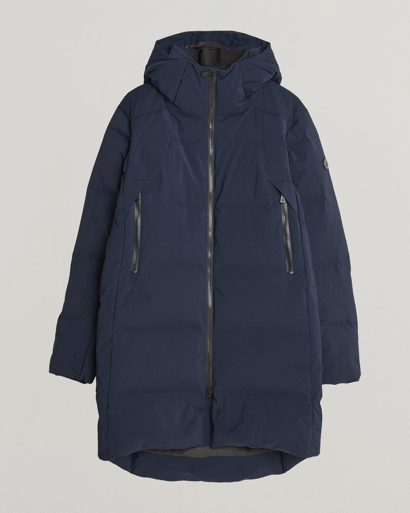 Sail Racing Arc Down Hooded Parka Dark Navy – Bleu