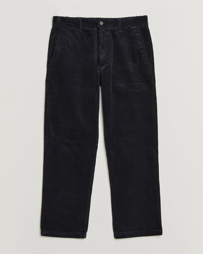 NN07 Aden Regular Fit Corduroy Chinos Deep Navy – Bleu