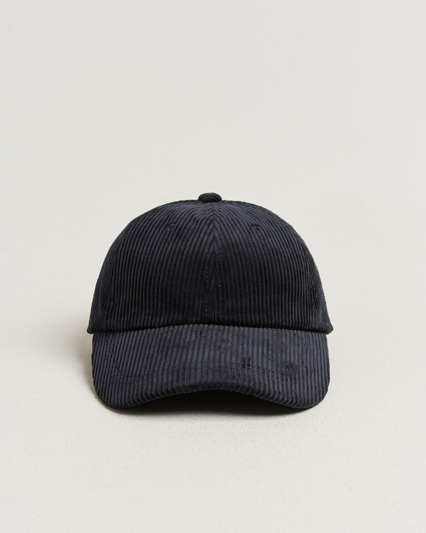 NN07 Corduroy Dad Cap Deep Navy – Bleu