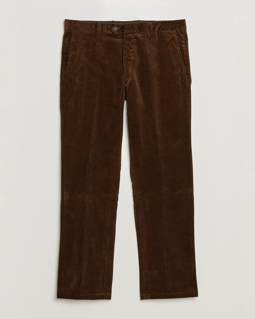 Oscar Jacobson Dandy Corduroy Trousers Brown – Marron