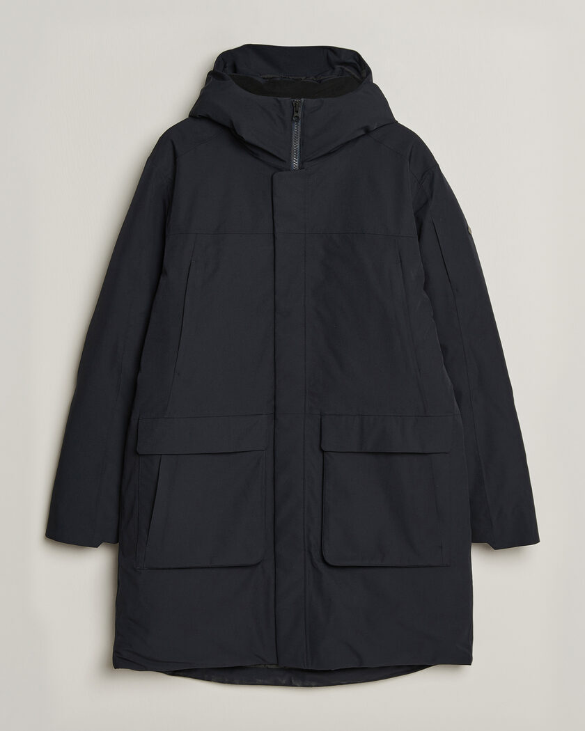 Scandinavian Edition Guard II Padded Parka Midnight Blue – Bleu