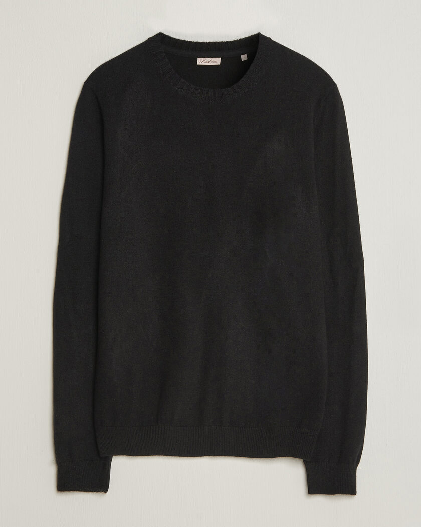 Stenströms Cashmere Crewneck Black – Noir
