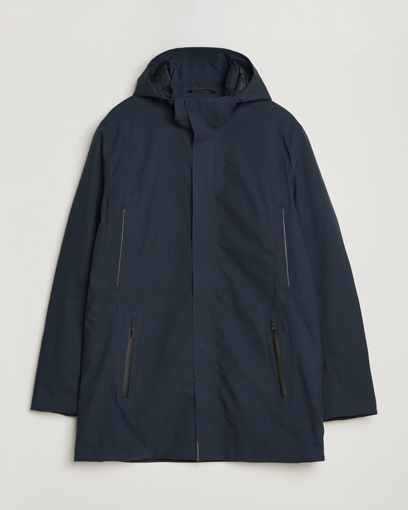 UBR Regulator Herringbone Parka  Navy – Bleu