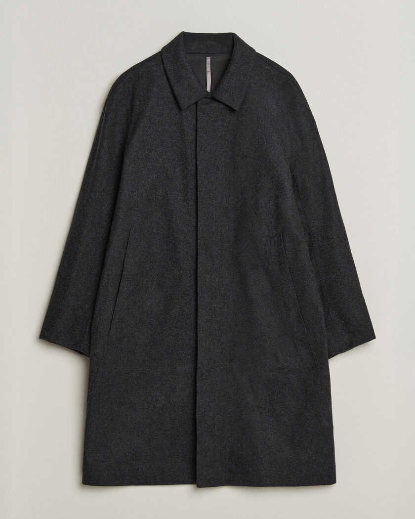 Arc'teryx Veilance Alar Wool Coat Black – Noir