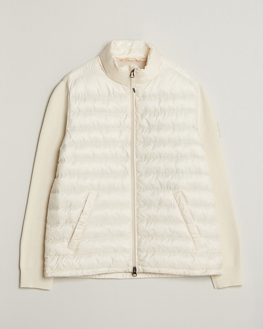 Gant Tournament Mixed Media Jacket Cream – Blanc
