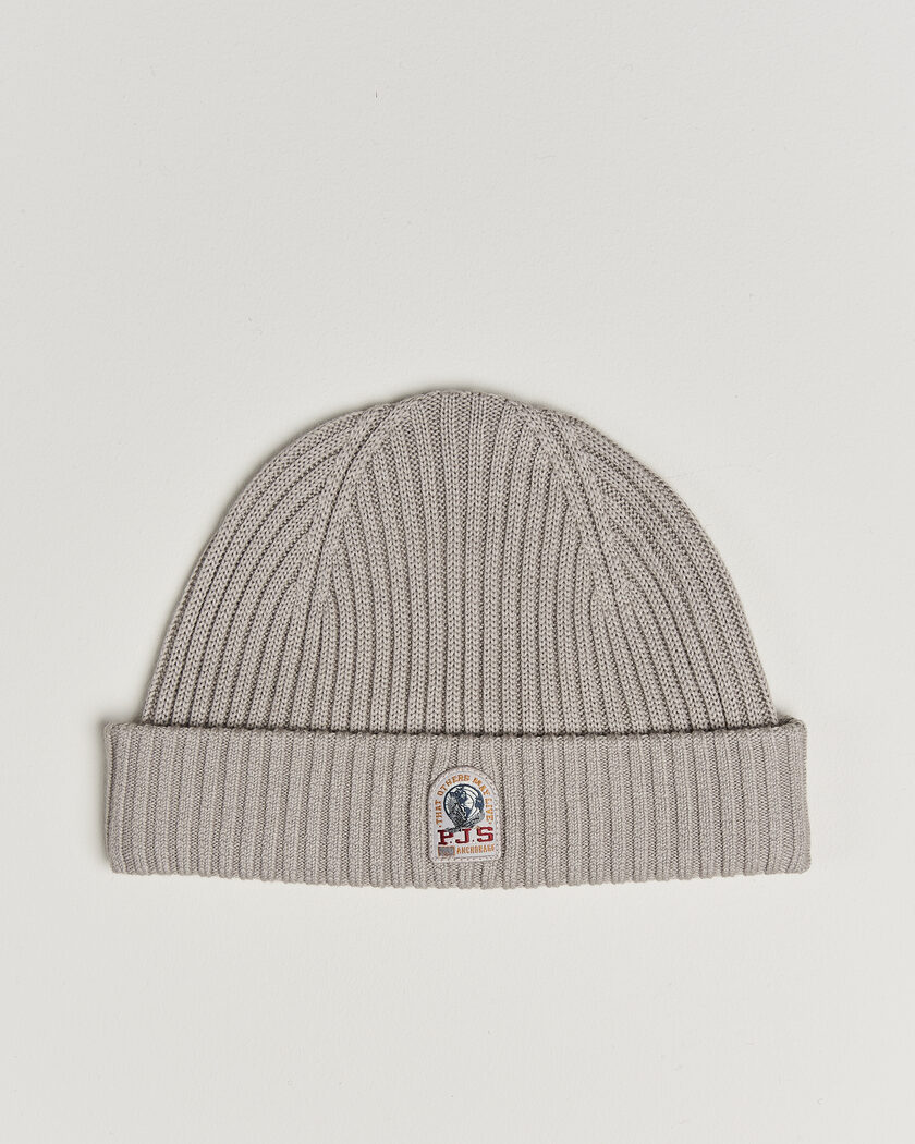 Parajumpers Matio Ribbed Hat Mid Grey – Gris