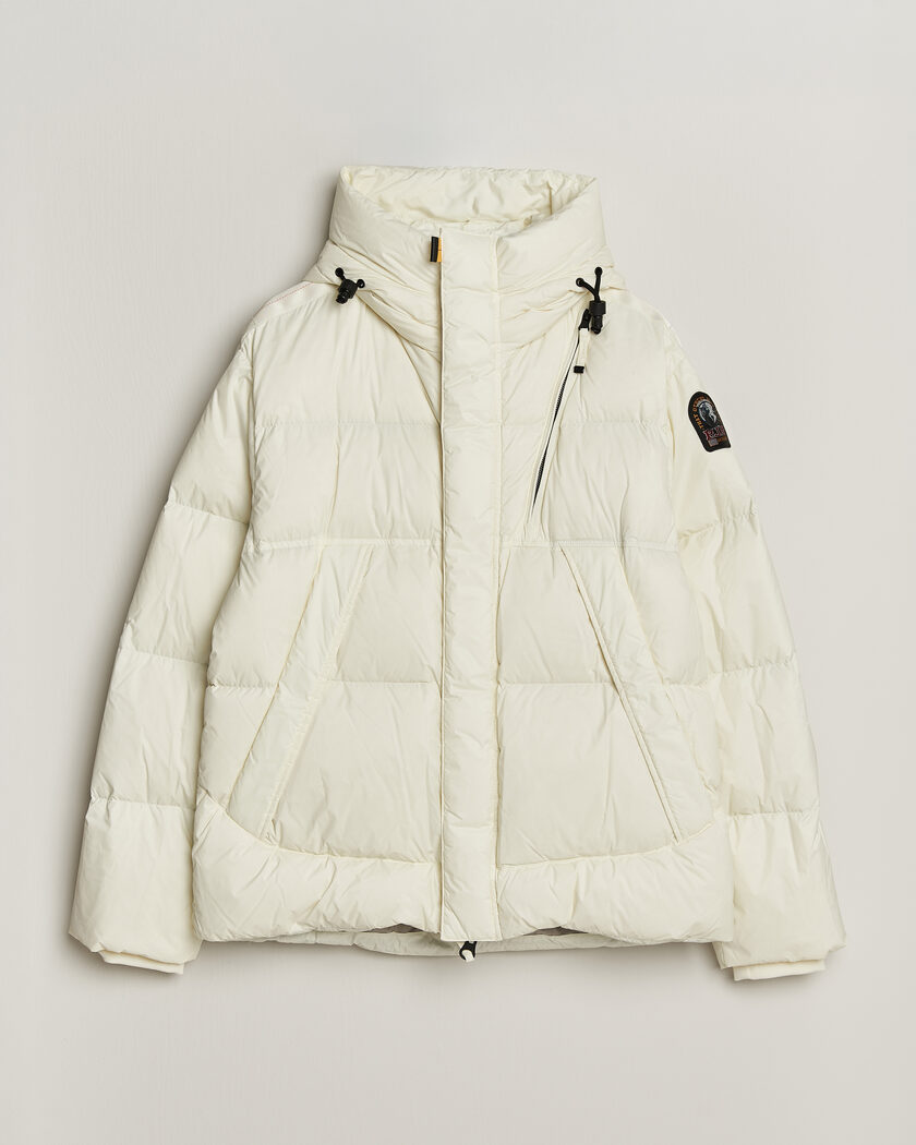 Parajumpers Cloud Ripstop Polar Puffer Jacket Warm Ivory – Blanc
