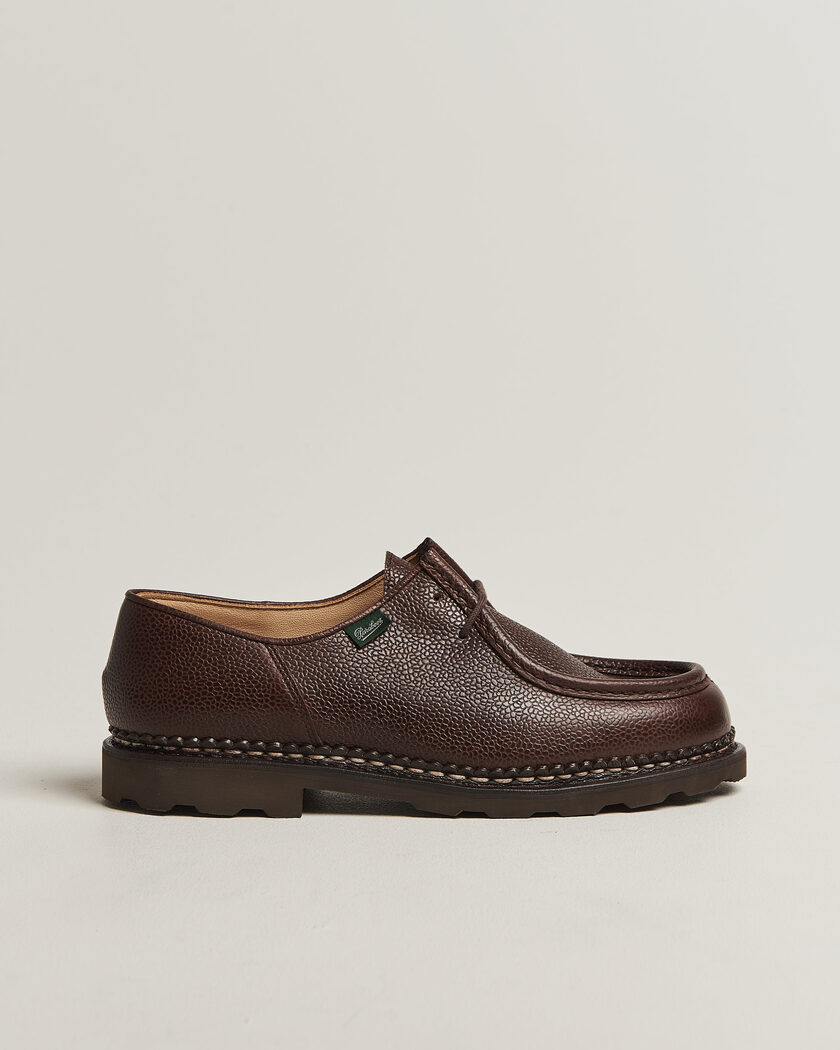 Paraboot Michael Derby Ebony Grain – Marron