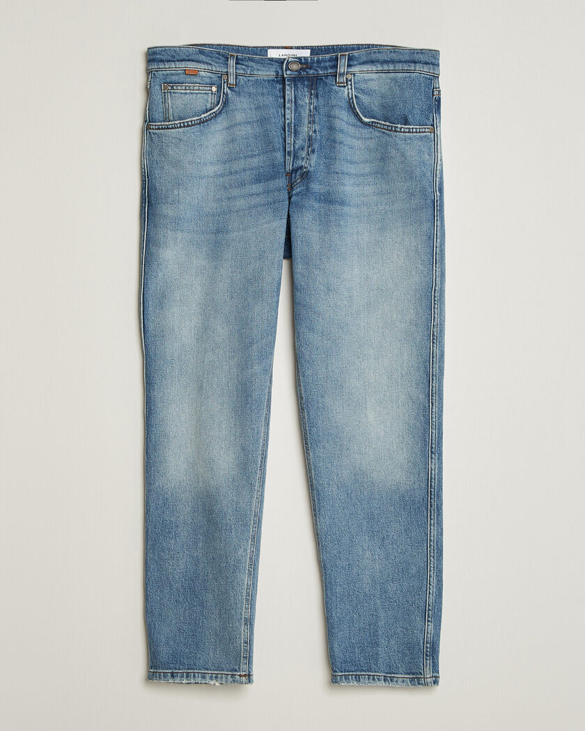 Lardini Cotton Denim Blue – Bleu