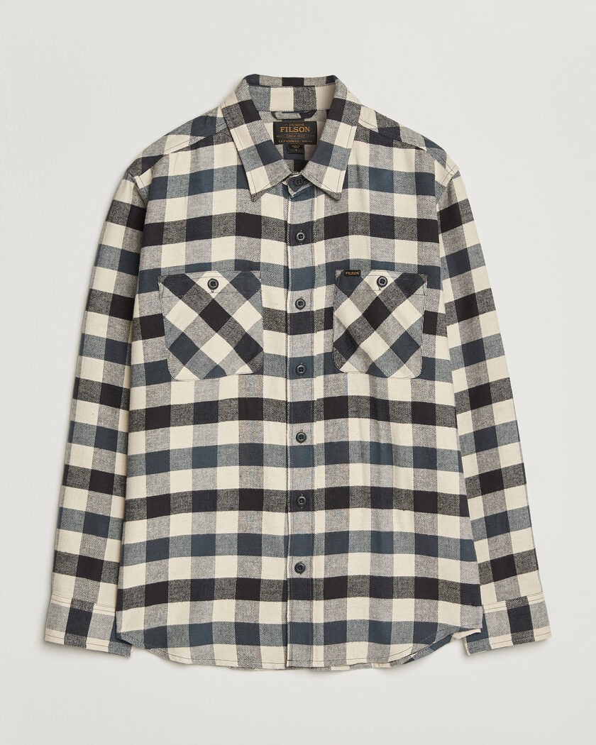 Filson The Rangeland Flannel Shirt Charcoal – Multicolore
