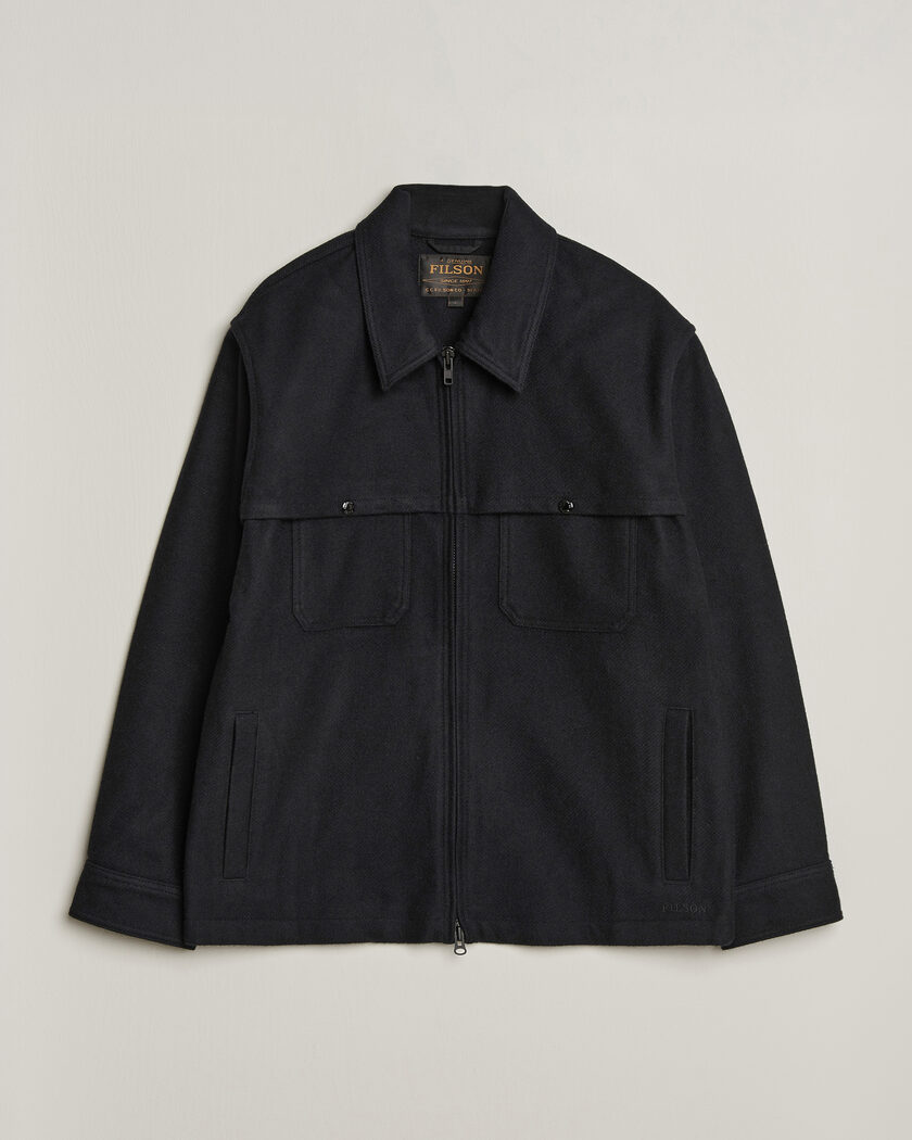 Filson Wool Cruiser Jac Shirt Dark Navy – Bleu