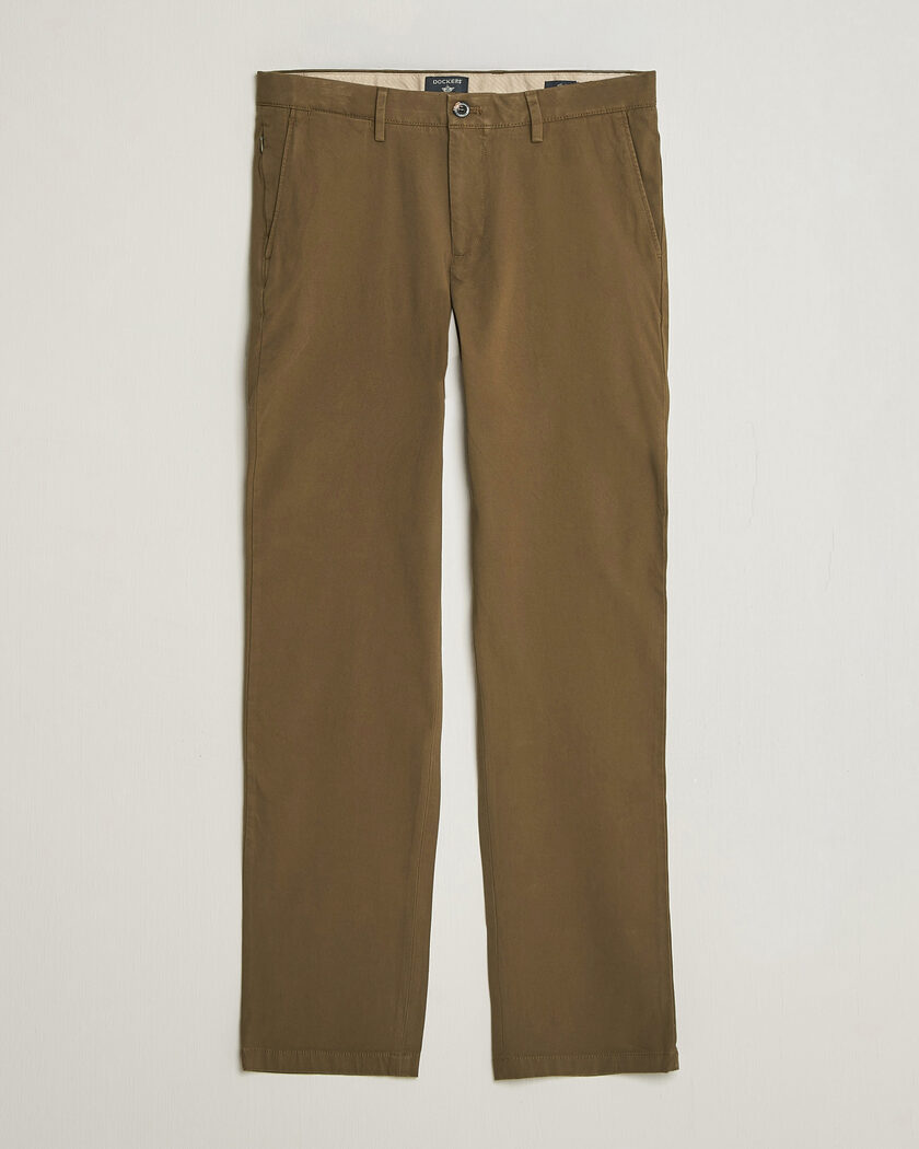 Dockers Cotton Slim Chino Dark Moss – Vert