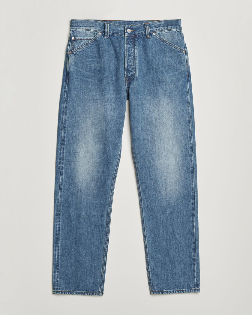Drake's 5-Pocket Japanese Selvedge Denim Stone Wash – Bleu