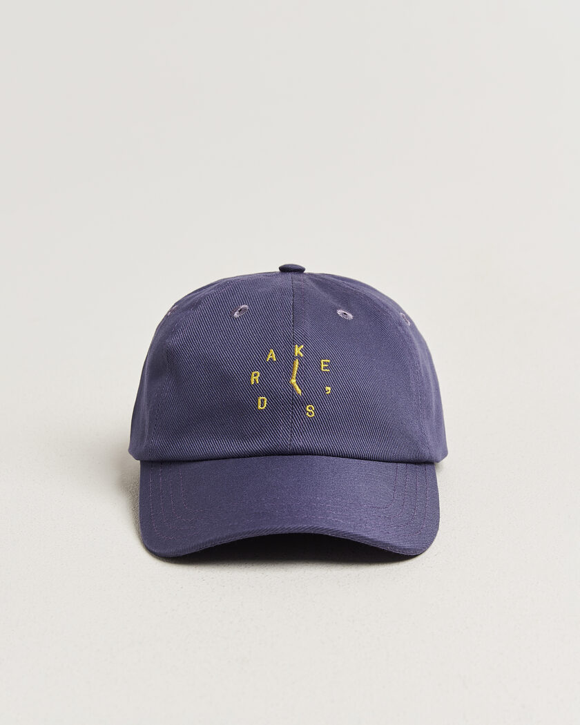 Drake's Clock Twill Baseball Cap Navy – Bleu
