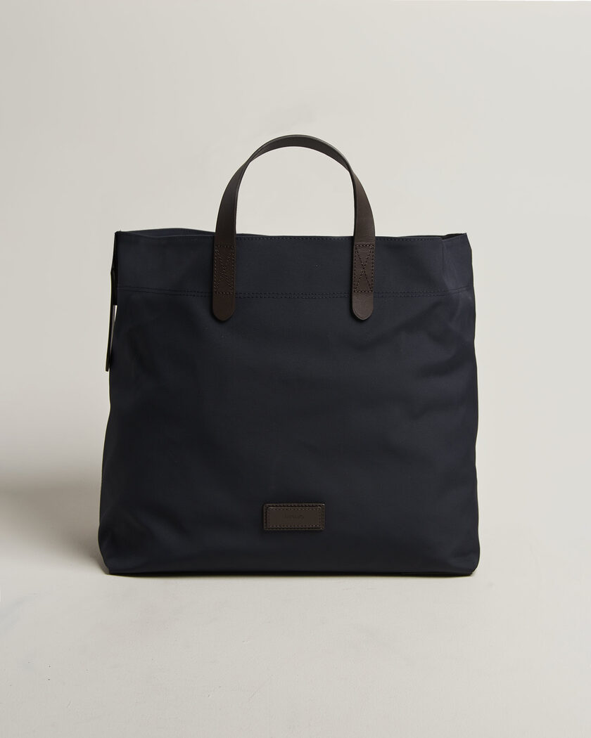 Mismo M/S Companion Tote Bag Navy/Dark Brown – Bleu