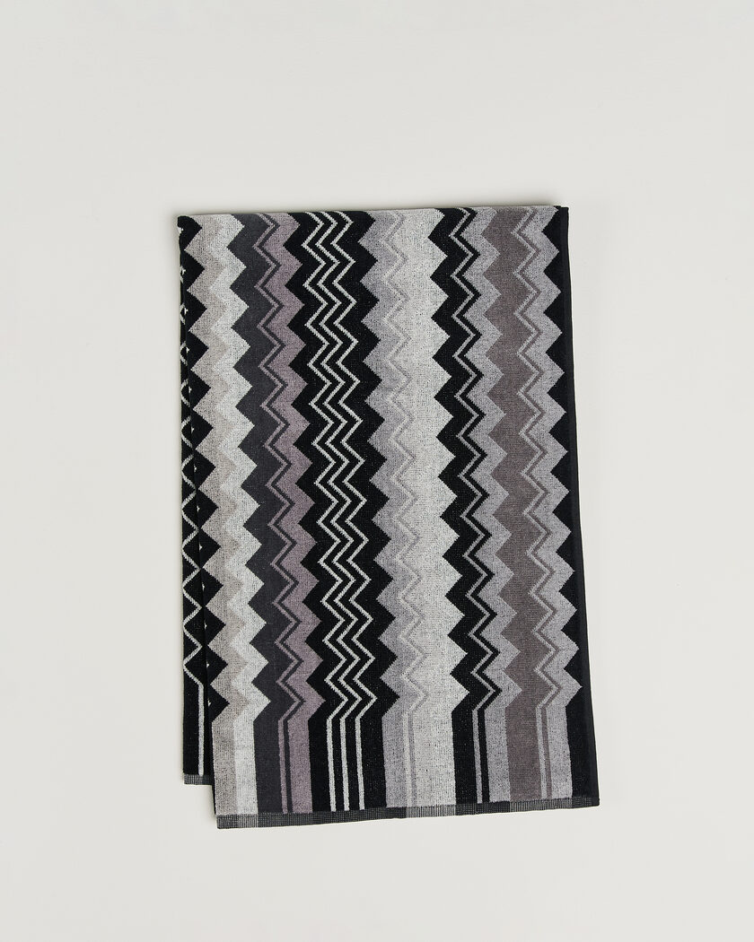 Missoni Home Giacomo Bath Towel 70x115cm Multi Black – Noir