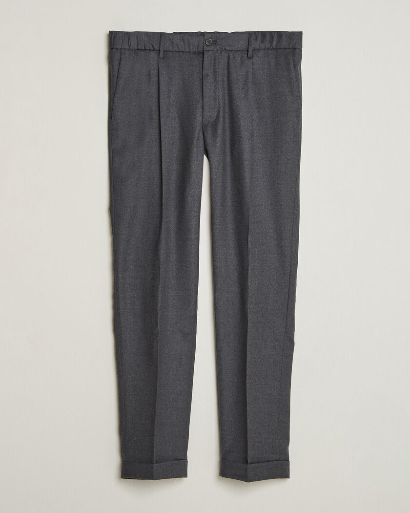 Briglia 1949 Isola Stretch Flannel Trousers Grey – Gris