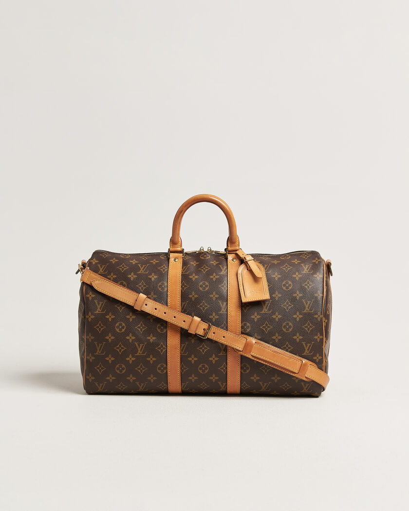 Louis Vuitton Pre-Owned Keepall 45 Bandoulière Monogram – Marron