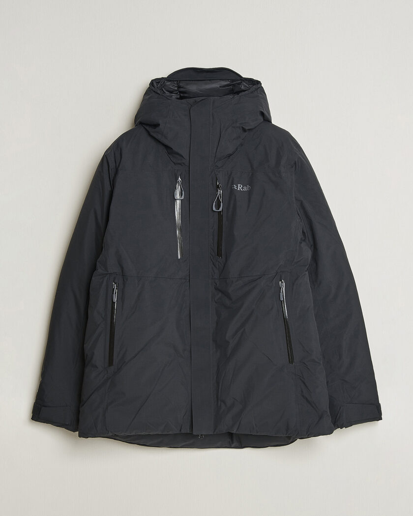 Rab Batura Waterproof Down Jacket Black – Noir