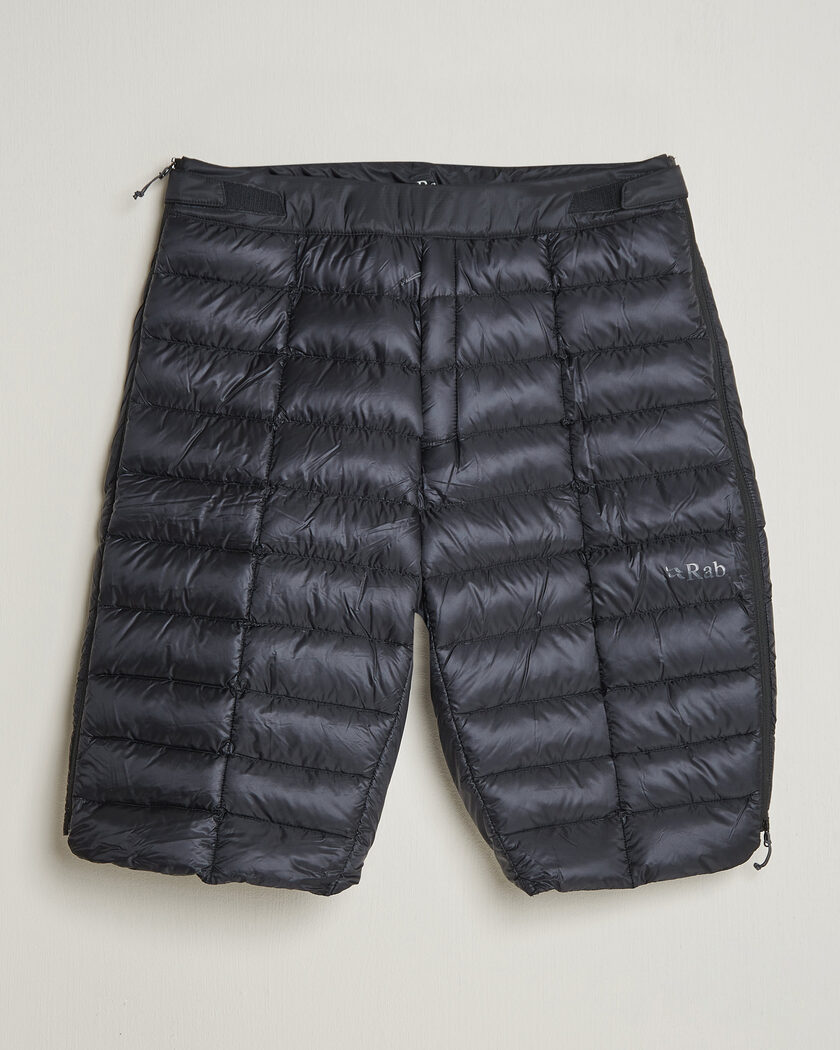 Rab Mythic Down Shorts Black – Noir