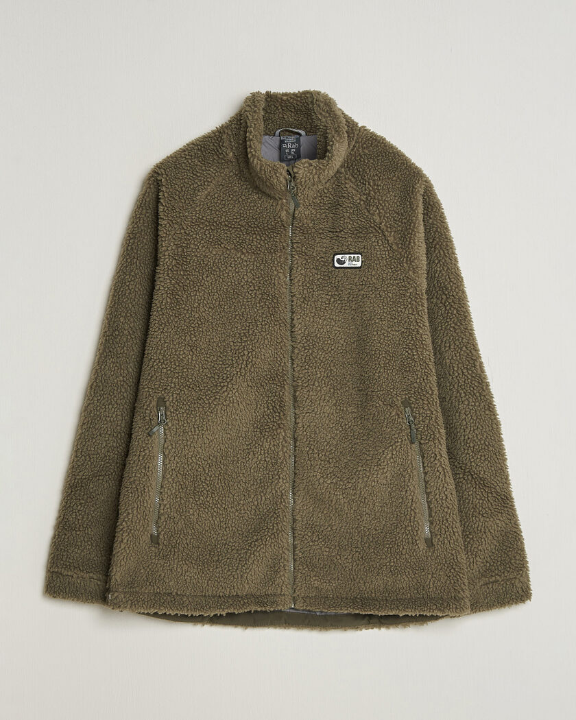 Rab Original Pile Jacket Light Khaki – Vert