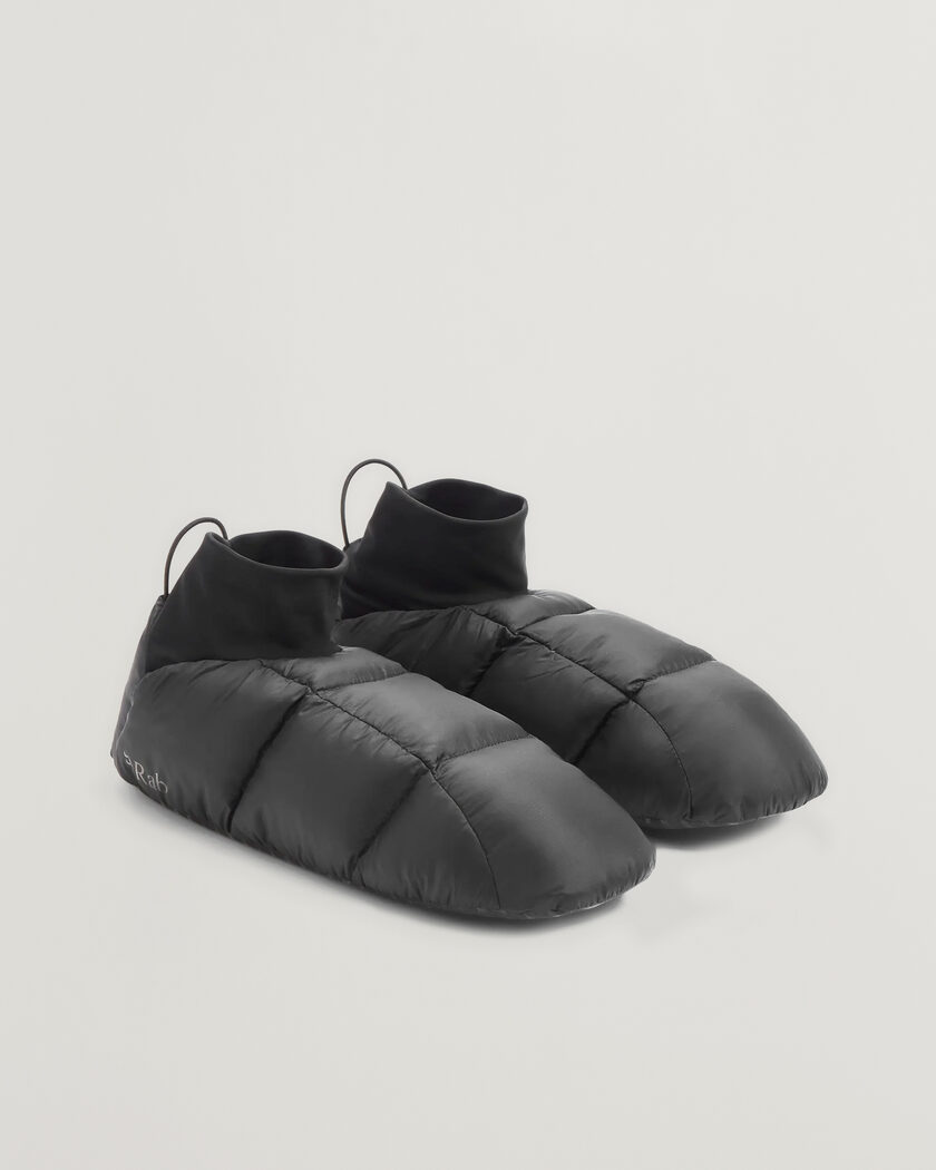Rab Microlight Hut Slippers Black – Noir