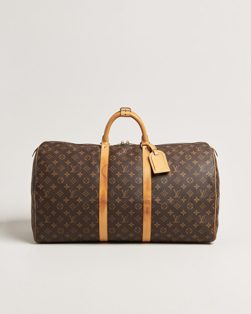 Louis Vuitton Pre-Owned Keepall 55 Monogram – Marron