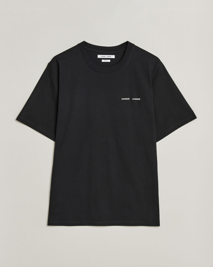 Samsøe Samsøe Thomas Cotton T-Shirt Black – Noir