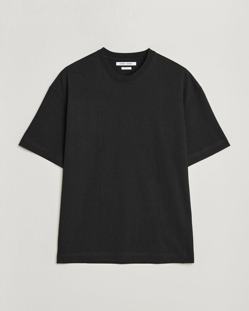 Samsøe Samsøe Jason Heavy Cotton T-Shirt Black – Noir