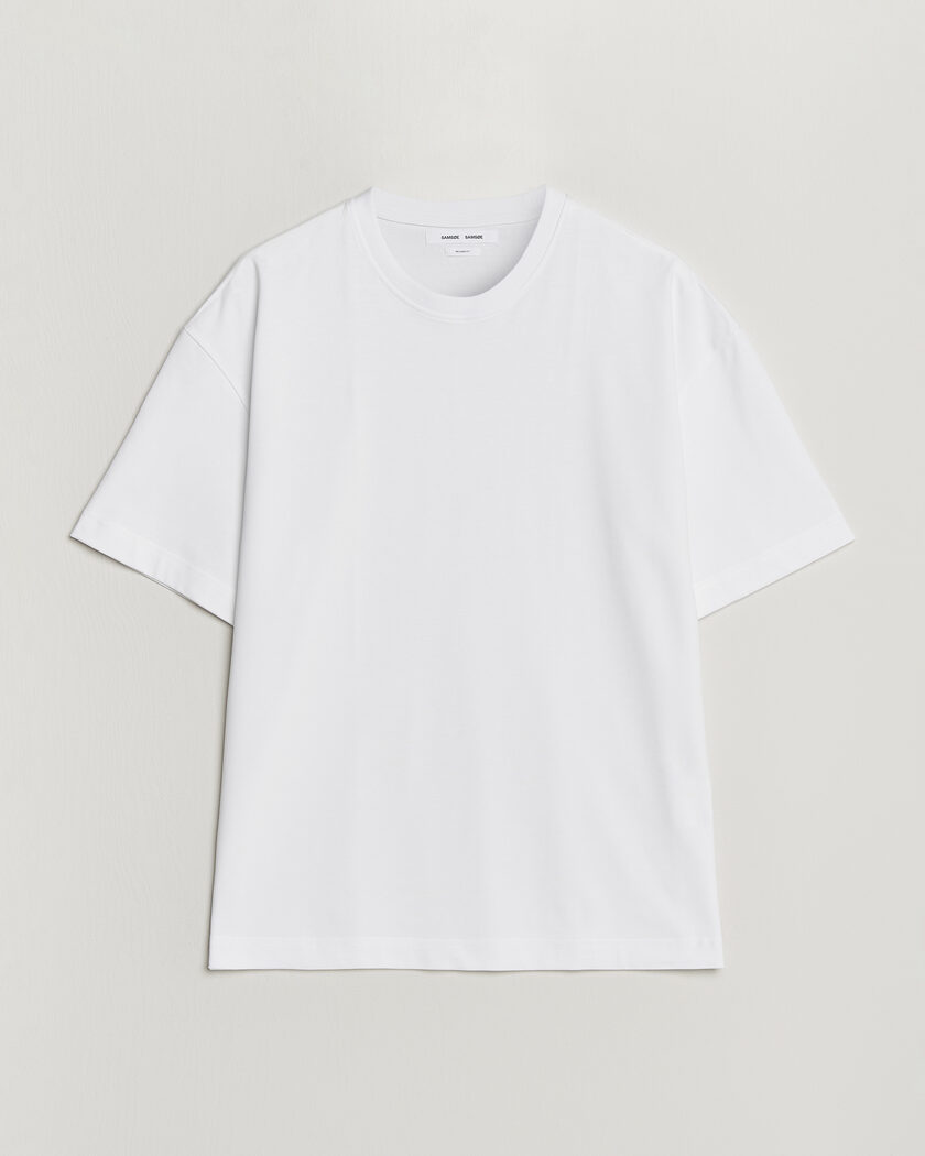 Samsøe Samsøe Jason Heavy Cotton T-Shirt White – Blanc